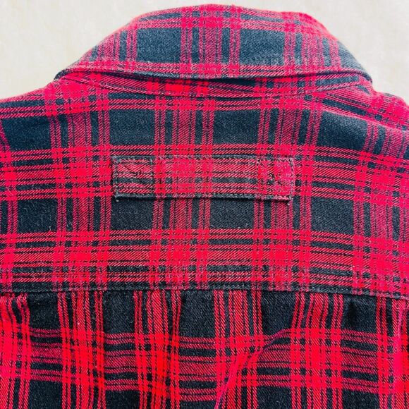 Duluth Trading Free Swingin Flannel 52007 Relaxed Fit Button Down Mens Sz Medium - Picture 11 of 11